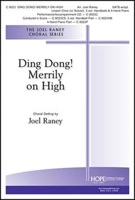 Ding! Dong! Merrily on High SATB choral sheet music cover Thumbnail
